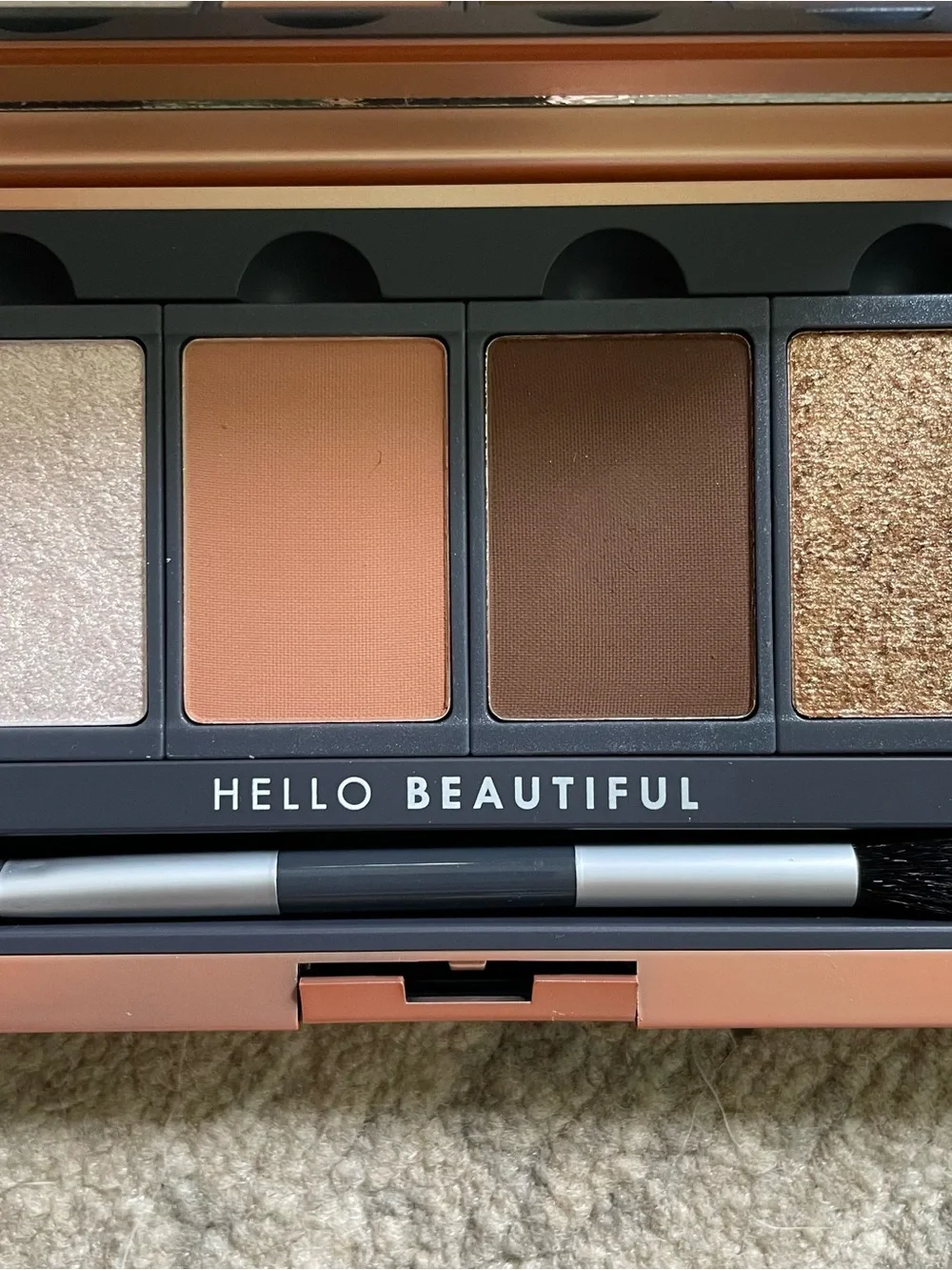Chella Eyeshadow Palette - Warm Peach Pink